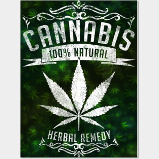 Cannabis Posters and Art